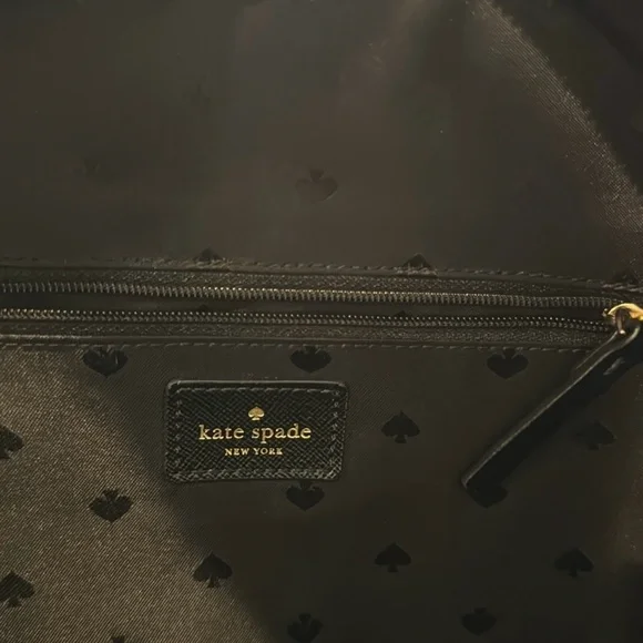 Kate Spade Black Floral Backpack - Picture 9 of 9